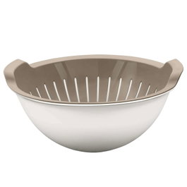 Aberto Design Colador de Plástico Gris